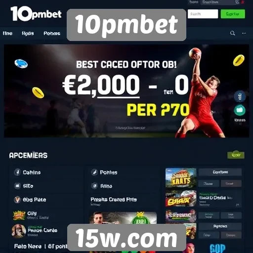 Plataforma 10pmbet oferece promoções especiais
